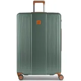 BRIC'S Ferrara 4-Rollen Cabin 55 cm / 77 cm / 121 l grün/dunkelgrün/hellbraun