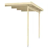Schleppdach Unterstand Holz Gartenhaus Gerätehaus 150x290 cm Tene Kaubandus