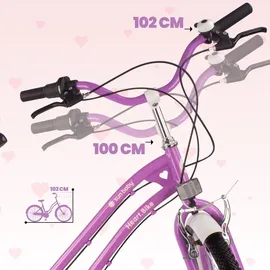 SUN BABY Heart Bike 24 Zoll RH 0 cm lila