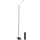 Lunartec CCT-LED-Stehleuchte 860 Lumen 6 Watt Schwarz