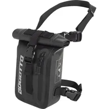Bogotto Terreno Roll-Top Oberschenkeltasche schwarz