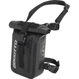 Bogotto Terreno Roll-Top Oberschenkeltasche schwarz