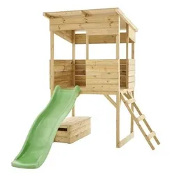 Westmann Spielhaus Wildnis   inkl. Rutsche
