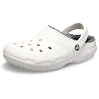Crocs Classic Lined Clog white/grey 33-34