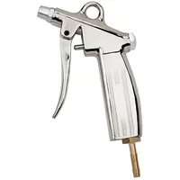 Riegler Blaspistole, Dämpferdüse, Alu-Druckguss vernickelt, Tülle LW 9
