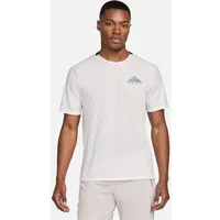 Nike Trail Solar Chase Nike Dri-FIT Kurzarm-Laufoberteil für Herren M NK DF SS TOP, SUMMIT WHITE/BLACK, M