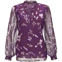 GOLDNER Chiffonbluse pink 19