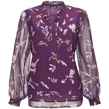 GOLDNER Chiffonbluse pink 19