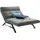 KAWOLA Relaxliege AMERIVA Polyester 120 x 110 x 158 cm Silber mit Kissen und Kopfteil