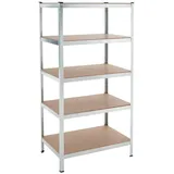Estexo Lagerregal Metall 180x90x60cm grau