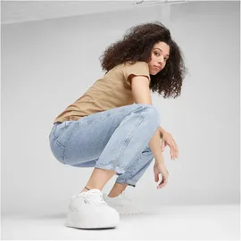 Puma Karmen II Idol Plateau Sneaker Damen 02 white/white/silver 40