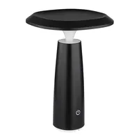 GLOBO Außenleuchte Tischlampe Leseleuchte LED Akku Touchdimmer schwarz matt