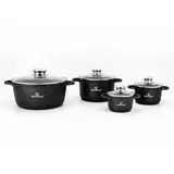 klönberg Topf-Set 8-tlg. 1,2 L + 2,3 L + 4,5 L + 5,5 L