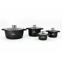 klönberg Topf-Set 8-tlg. 1,2 L + 2,3 L + 4,5 L + 5,5 L