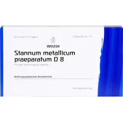Stannum Metallicum praeparatum D8 Ampullen