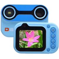 Luocute 9,8ft Kinder Unterwasserkamera Regensicher 2k 26 MP Dual Objektiv 10x Zoom Unterwasser -Videokamera mit IPS HD -Bildschirm Kinderkamera Zum Schnorcheln Zum Tauchen (Blue)