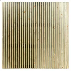 Elephant Zaun Fichte Stripes Black 179x179cm