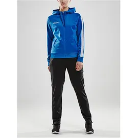 Craft Pro Control Kapuzen-Trainingsjacke Damen Club Cobolt/White M