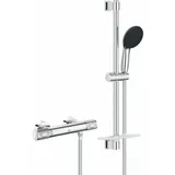 Grohe Precision Feel Aufputz-Duscharmatur mit Thermostat Chrom 34791001