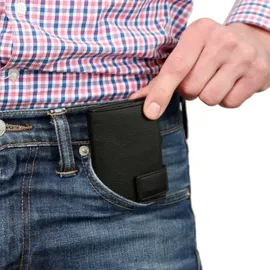 SecWal Kartenetui Portemonnaie schwarz