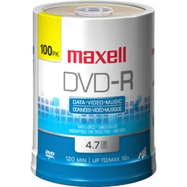 Maxell DVD-R 4.7 GB 6x Speed 100-pack