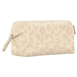 Reisenthel Kulturbeutel Travelcosmetic gepunktet, beige, recycelt