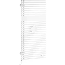 Kermi Credo Half round-E 600 x 1000 mm 400 W weiß matt links