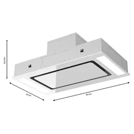 Cecotec Bolero Flux Tir 90 cm Weiß