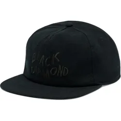 Black Diamond BD Washed Cap black-black wavy black diamond (9098) ALL
