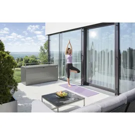 Biohort Stylebox 170 Quarzgrau-Metallic 170 cm x 70 cm x 81 cm