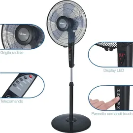 Ardes Style 41PBT 43 cm Turmventilator Schwarz