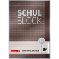 Brunnen Collegeblock 4-fach-Lochung Lineatur 8f rautiert DIN A4 Außenrand, 1 St.