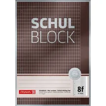 Brunnen Collegeblock 4-fach-Lochung Lineatur 8f rautiert DIN A4 Außenrand, 1 St.