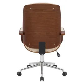 CLP Yankton Kunstleder Walnuss/Creme