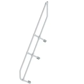 Günzburger MUNK zweiter Handlauf Aluminium-Treppe 60° 7 Stufen