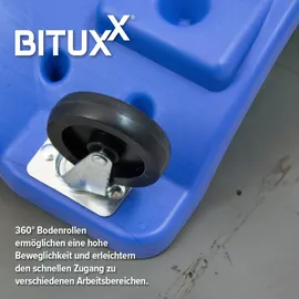 BITUXX Werkstatt-Rollbrett Werkstattliege Auto Montageliege Montagerollbrett