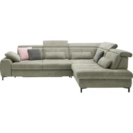 Set One by Musterring Eckcouch Polyester 2-Sitzer Grün