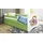 raumhirsch furniture Kinderbett Zoo 80 x 180 cm Holzwerkstoff grün