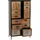 Mendler Apothekerkommode 136 x 73 x 35 cm Beige