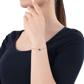 Amor Armband mit Herz-Motiv Blau 20cm