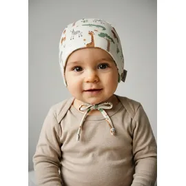 Sterntaler Beanie Safaritiere in silber – Gr.: 45 cm