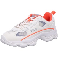 Fila Damen Strada Lucid wmn Sneaker, Marshmallow-Fiery Coral, 40 EU Schmal