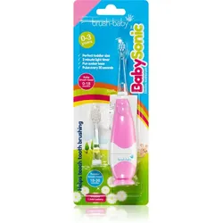 Brush Baby BabySonic elektrische Zahnbürste für Kinder 0 – 36 Monate Pink 1 St.
