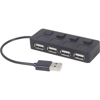 Gembird USB 2.0 4-port hub - 4 ports USB-Hubs