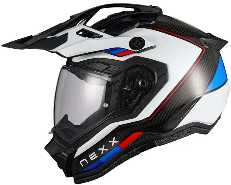 NEXX Helm X.Rally Raid Blau-Rot - XS