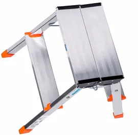 Krause Doppelleiter Klapptrittleiter 2 Stufen