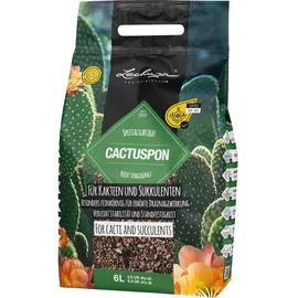 LECHUZA Pflanzsubstrat Cactus Pon 6 l Neutral