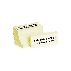 Haftnotiz Nicht mehr ben.Unter 1301010108 75x35mm 5Bk