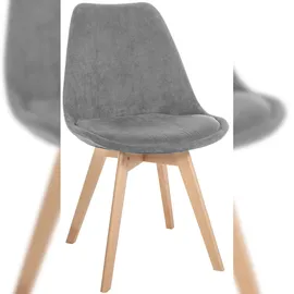 CLP Esszimmerstuhl Linares grau/Cord