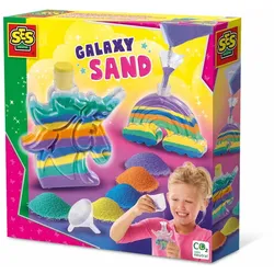 SES Galaxy Sandmalerei-Flacons Einhorn und Regenbogen